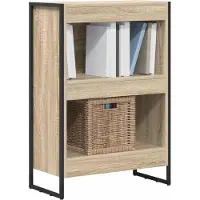 vidaXL Bibliothèque Sonoma 80 x 30 x 155 cm Bois d'ingénierie