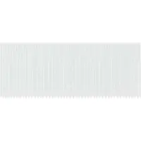 vidaXL Rideau en Dentelle Floral Blanc 260 x 1200 cm Polyester