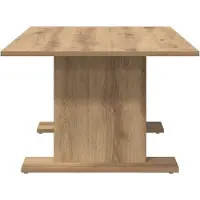 vidaXL Table basse artisanale en chêne 103,5 X 60 X 40 cm Lumarko !