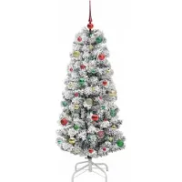 vidaXL Sapin de Noël Artificiel à Branches Articulées 150 cm PVC