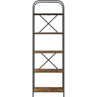 vidaXL Étagère Chêne fumé 60 x 30 x 183 cm Bois d'ingénierie
