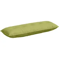 vidaXL Coussin de Dos Vert clair 140 x 19 x 50 cm tissu