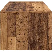 vidaXL Table basse en vieux bois 101,5 x 50 x 37 cm Bois composite