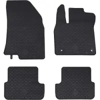 vidaXL Tapis De Voiture 4 Pcs Noir Compatible Avec Sandero Tpe
