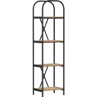 vidaXL Étagère chêne artisanal 40 x 30 x 146 cm Bois d'ingénierie