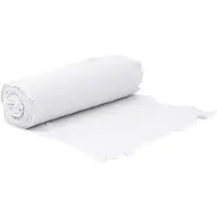 vidaXL Membrane géotextile blanc 1 x 150 m fibre de polyester