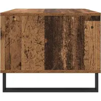 vidaXL Table basse en vieux bois 60 x 50 x 40 cm Bois composite