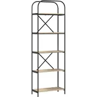 vidaXL Étagère Chêne sonoma 60 x 30 x 183 cm Bois d'ingénierie