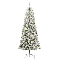 vidaXL Sapin de Noël Artificiel à Branches Articulées 180 cm PVC