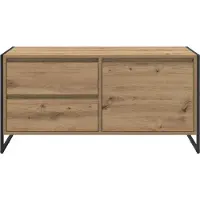 vidaXL : Meubles TV de 100 x 36 x 49,5 cm, artisanat, bois imitation chêne
