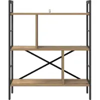 vidaXL Étagère Chêne artisanal 75 x 30 x 91 cm Bois d'ingénierie