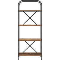 vidaXL Étagère Bois ancien 60 x 30 x 146 cm Bois d'ingénierie