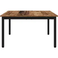 vidaXL Table basse en vieux bois 80 x 80 x 45 cm Bois composite