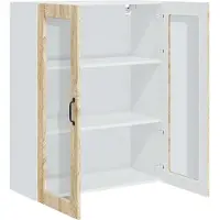 vidaXL Façade de lave-vaisselle Kalmar, chêne Sonoma, 80 x 31 x 100 cm