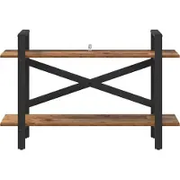 vidaXL Étagère Bois Ancien 100 x 33,5 x 64 cm Bois d'ingénierie