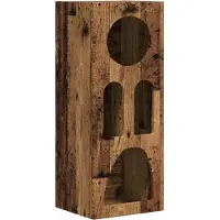 vidaXL Meuble de rangement ELST, bois d'œuvre reconstitué, 40 x 35 x 100,5 cm
