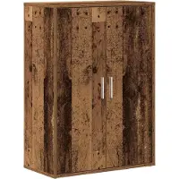 vidaXL Buffet vieux bois 60 x 31 x 84 cm Bois composite