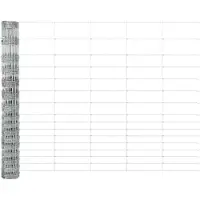 vidaXL Clôture argentée 25 x 1,2 m en acier galvanisé