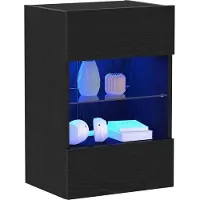 vidaXL Ensemble de meubles TV , 40 x 30 x 60,5 cm, noir, en panneaux de particules