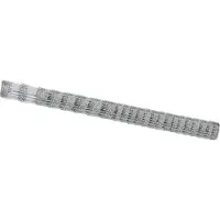 vidaXL Panneau de clôture argenté 25 x 1,6 m Acier galvanisé