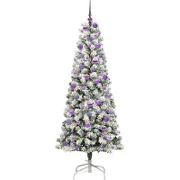 vidaXL Sapin de Noël Artificiel à Branches Articulées 180 cm PVC