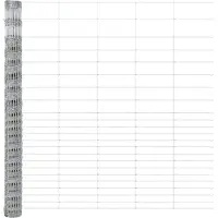 vidaXL Panneau de clôture argenté 25 x 1,6 m Acier galvanisé