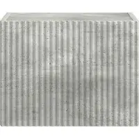 vidaXL Meuble TV en béton, 39 x 31 x 29,5 cm, aggloméré