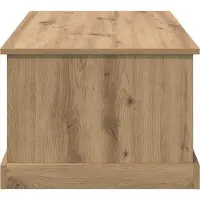 vidaXL Table basse en chêne Artisan 90 x 50 x 35 cm Bois composite