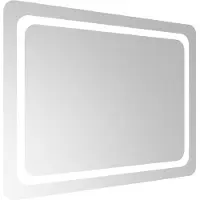 vidaXL Miroir de salle de bain LED 80x60 cm