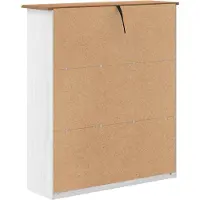 vidaXL Étagère ASKIM 91 x 30 x 104 cm en pin massif
