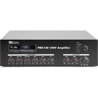 Power Dynamics PBA120 Amplificateur sono DJ 100V USB SD MP3 Bluetooth 100W