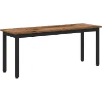 vidaXL Banc Bois Ancien 110 X 35 X 45 Cm Bois D'ingénierie
