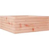 vidaXL Jardinière 60x60x23 cm bois massif douglas