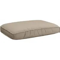 vidaXL Coussin pour assise de palette Taupe 120 x 80 x 12 cm
