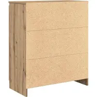 vidaXL Sideboard avec tiroirs Chêne Artisan 71x35x84cm Bois composite