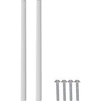 vidaXL Poignée Uni 12 pcs Argenté 105.7 x 7.4 x 15.5 mm Aluminium
