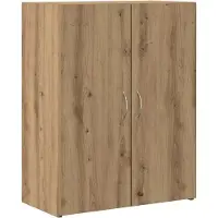 vidaXL Cabinet de Bureau avec étagère chêne artisanal 60 x 32 x 77.5