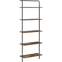 vidaXL Étagère Chêne fumé 60 x 24 x 168 cm Bois d'ingénierie