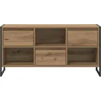 vidaXL : Meubles TV de 100 x 36 x 49,5 cm, artisanat, bois imitation chêne