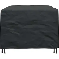 vidaXL Housse pour mobilier d'extérieur Noir 180 x 140 x 90 cm 210D