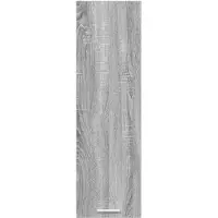 vidaXL Armoire suspendue avec porte Riga Gris Sonoma 30 x 31 x 100 cm