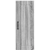vidaXL Armoire murale LUCCA, gris Sonoma, 30 x 31 x 80 cm, aggloméré