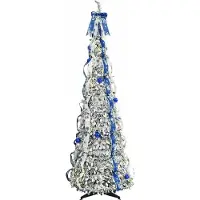 vidaXL Sapin de Noël artificiel avec 150 LED Vert 180 cm PVC