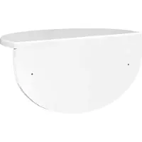vidaXL Étagère Murale Blanc brillant 38 x 19 x 19 cm Bois d'ingénierie