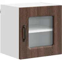 vidaXL , façade pour lave-vaisselle, modèle Kalmar, 2 pièces, couleur marron, imitation bois d'érable