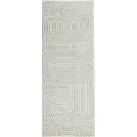 vidaXL Tapis PALMERAS Vert 80 x 200 cm Polyester