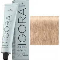 Schwarzkopf Professional IGORA Royal Highlifts coloration cheveux permanente teinte 10-19 Ultra Blonde Beige Violet 60 ml