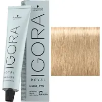 Schwarzkopf Professional IGORA Royal Highlifts coloration cheveux permanente teinte 10-4 Ultra Blonde Beige 60 ml