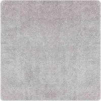 vidaXL Tapis Shaggy Anti-dérapant Gris 200 x 200 cm PP