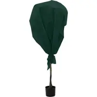 vidaXL Fleece de protection des plantes contre le gel Vert 20 x 1,6 m